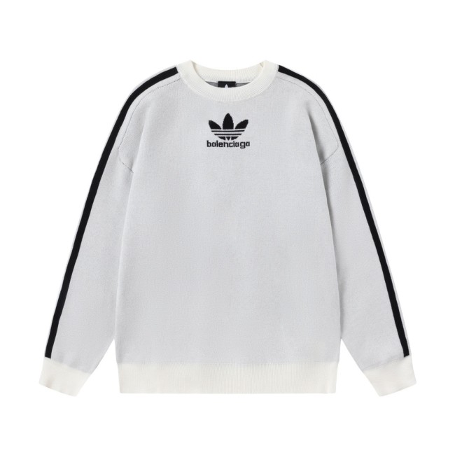 Balenciaga x Adidas Men Womens Sweater Luxury Brand Mens Knitwear Top Quality Whatapp