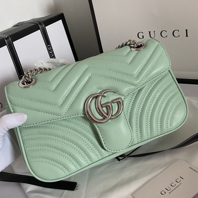 Gucci Womens Bags Shoulder Messenger Bag Luxury Brand Small GG Marmont bag with Original Box Whatapp