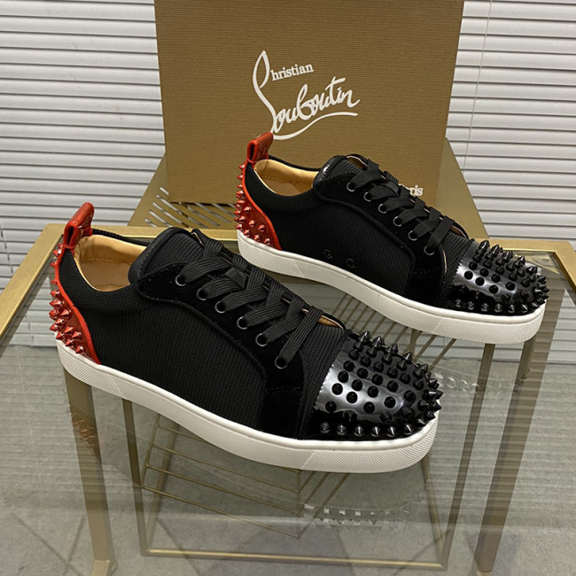 Christian Louboutin Mens Shoes Sneakers Luxury Brand Red Bottom Design Sports Footwears with Original Box Whatapp