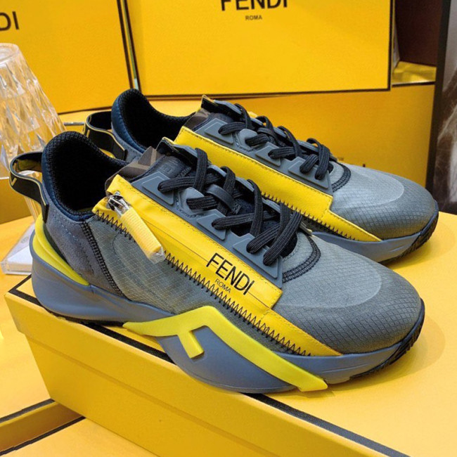 Fendi Mens Shoes Fashion Sneakers Luxury Brand Casual Fendi Flow Low-Top Sneakers Shoes for Men with Original Box Whatapp