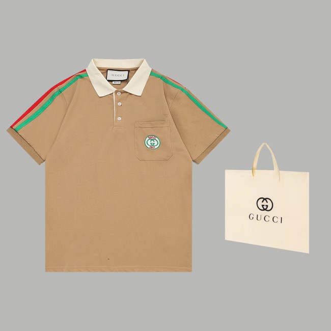 Gucci Luxury Brand Women Mens Short Sleeve T-Shirt Polo Shirt Whatapp