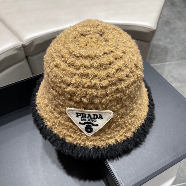 Prada Womens Hats Luxury Brand Design Prada Bucket Hat with Original Box