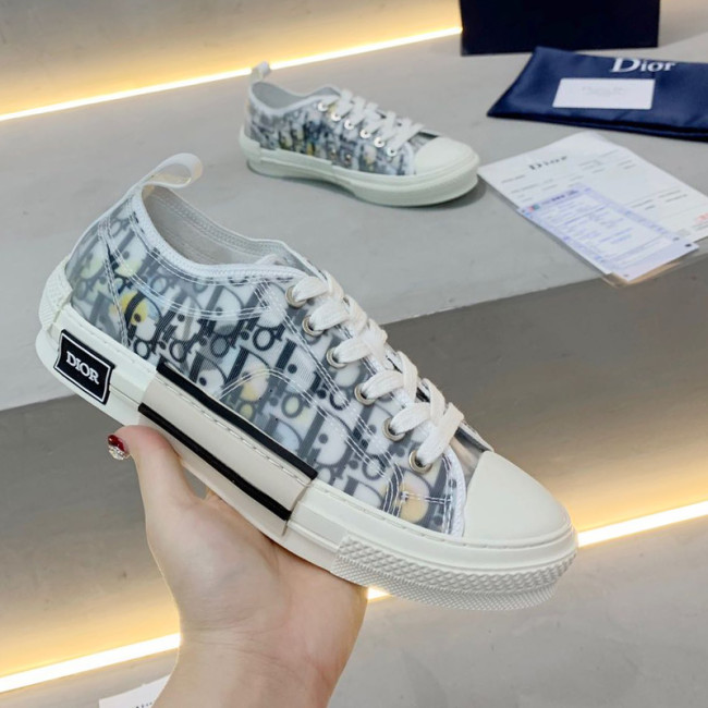 Dior Women Shoes Sneakers Casual Luxury Brand B23 Low-Top Sneaker with Original Box Whatapp