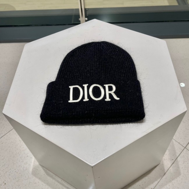 Dior Men Womens Knit Hat Luxury Brand Design Dior Cap with Original Box