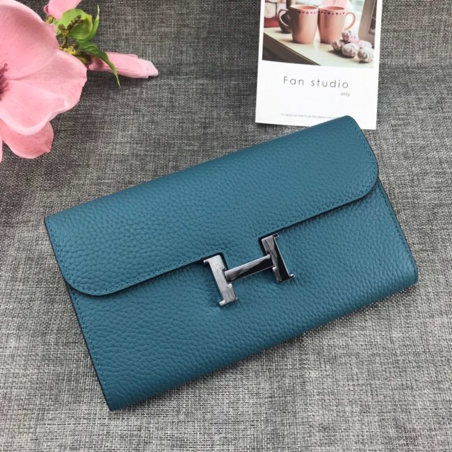 Hermes Womens Mens Wallets Purse Card Holder Leather Long Design Coin Bag with Original Box Whatapp