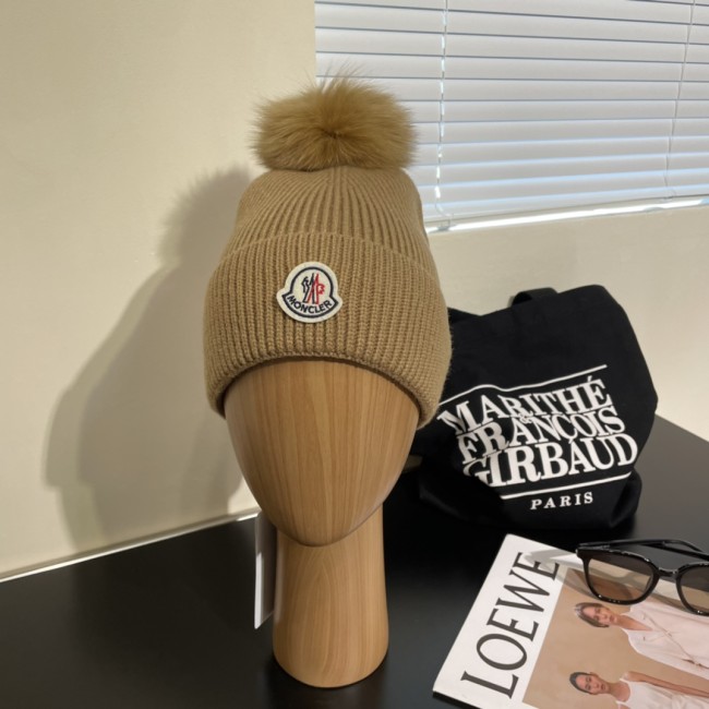 Moncler Mens Womens Hats Luxury Brand Design Moncler Knit Hat with Original Box