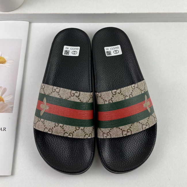 Gucci Mens Shoes Sandals Slides Slippers Luxury Brand Thick Sole Design with Original Box Whatapp