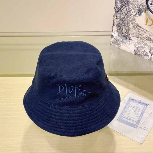 Dior Men Womens Bucket Hat Luxury Brand Design Dior Cap with Original Box