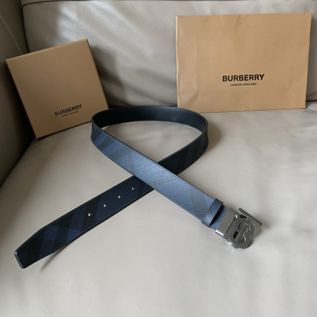 Burberry Mens Belt Luxury Brand Design Fashion Type with Original Box Reversible Monogram Motif Vintage Check Belt Whatapp