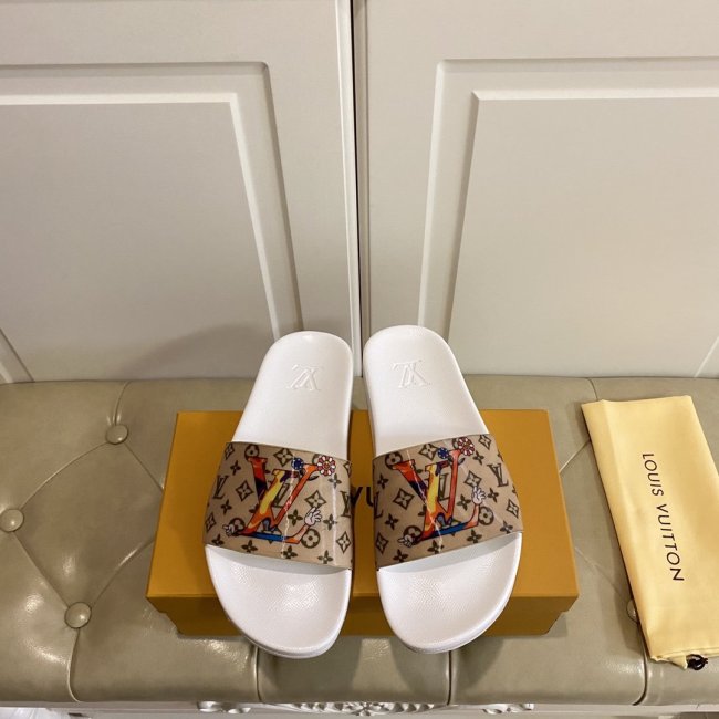 Louis Vuitton Men Womens Shoes WATERFRONT MULE Whatapp