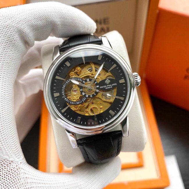 Patek Philippe Watch Luxury Brand Design Fashion Type with Original Box Whatapp