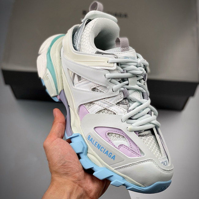 Balenciaga Womens Shoes Sneakers Luxury Brand Track 3.0 Clear Sole Sneaker with Original Box Whatapp