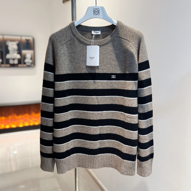 Celine Men Womens Sweater Luxury Brand Mens Knitwear Top Quality Whatapp