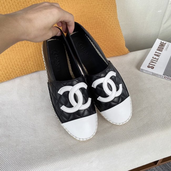 Chanel Women Shoes Fashion Espadrille Luxury Brand Casual Shoes for Women ESPADRILLE with Original Box Espadrilles Whatapp