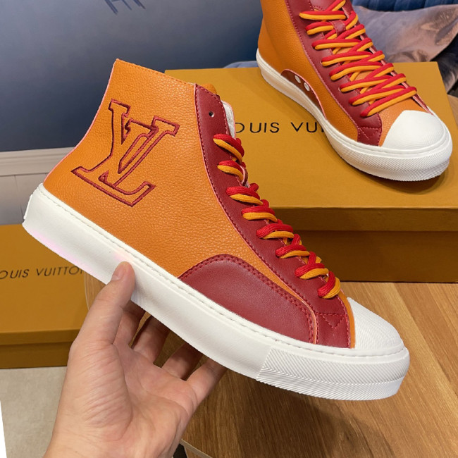 Louis Vuitton Men Shoes Fashion Casual Design Fashion Sneakers Luxury TATTOO SNEAKER BOOT with Original Box 1A8XX9 Whatapp