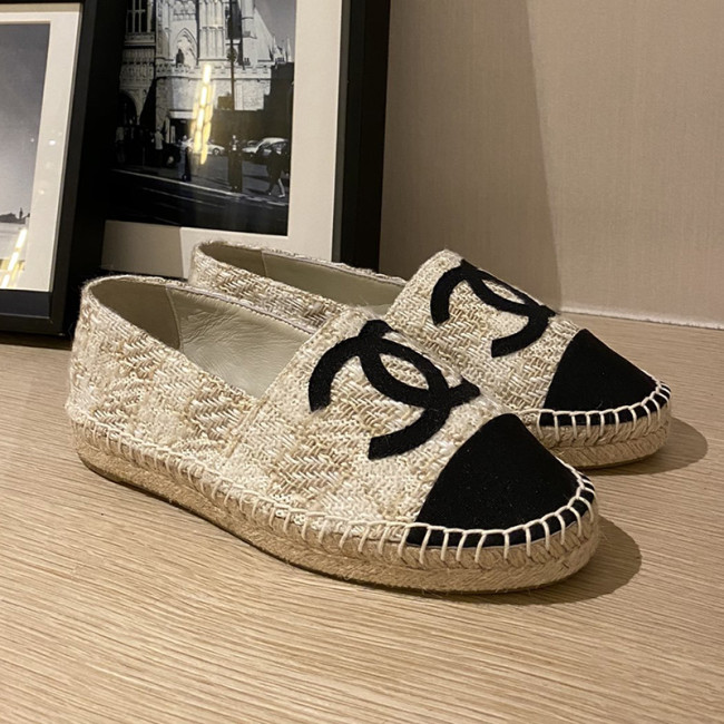 Chanel Women Shoes Fashion Espadrille Luxury Brand Casual Shoes for Women ESPADRILLE with Original Box Espadrilles Whatapp