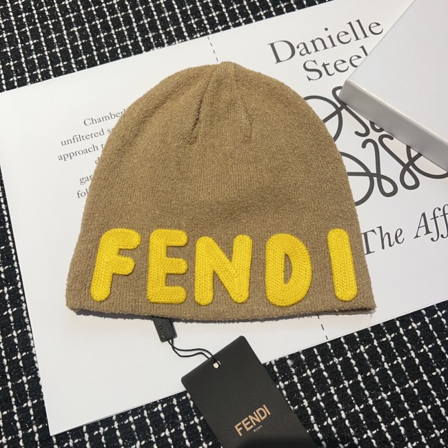 Fendi Men Womens Knit Hat Luxury Brand Design Fendi Cap with Original Box