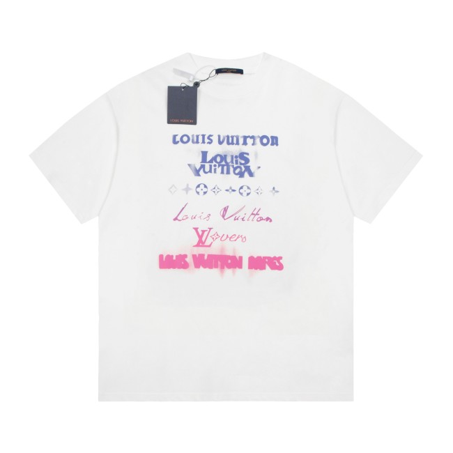 Louis Vuitton Luxury Brand Men Womens Short Sleeve T-Shirt Whatapp