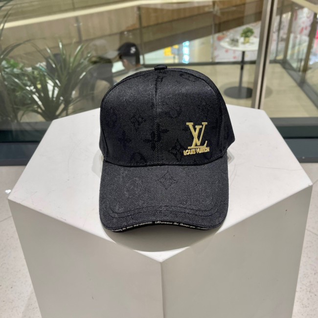 Louis Vuitton Womens Mens Cap Baseball Hat Luxury Brand with Original Box