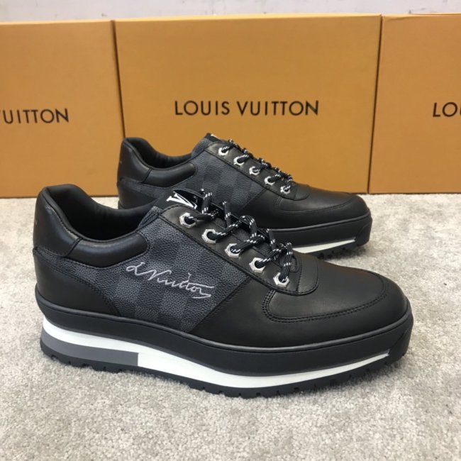 Louis Vuitton Men Shoes Fashion Sneakers Luxury Brand HARLEM RICHELIEU Whatapp