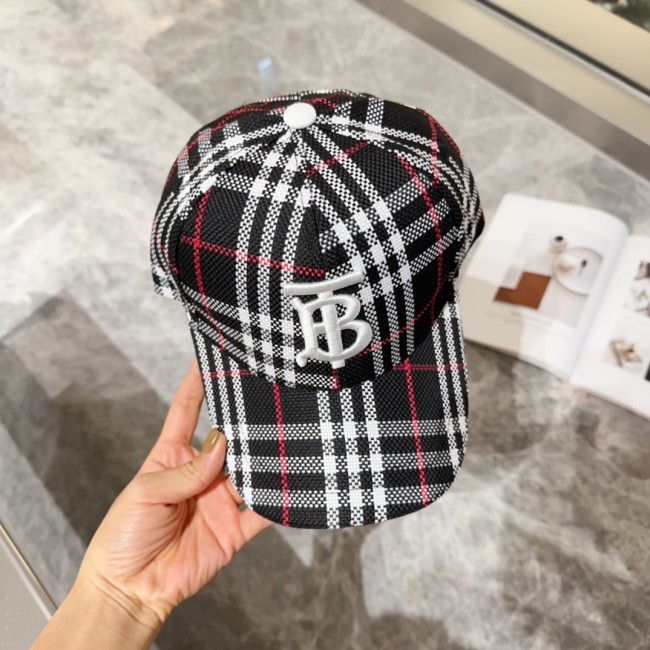 Burberry Womens Mens Cap Baseball Hat Luxury Brand with Original Box