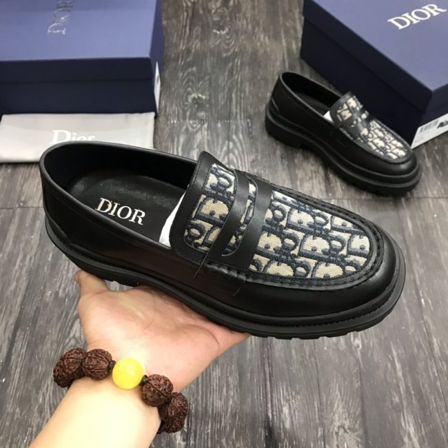 Dior Men Shoes Luxury Loafer Luxury Brand with Original Box Casual Shoes for Men Whatapp