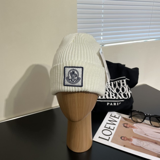 Moncler Mens Womens Hats Luxury Brand Design Moncler Knit Hat with Original Box