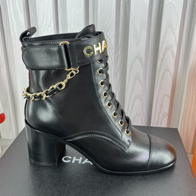 Chanel Womens Shoes Boots Luxury Brand Design with Original Box Women Fashion Ankle Boots 6cm Heel Whatapp