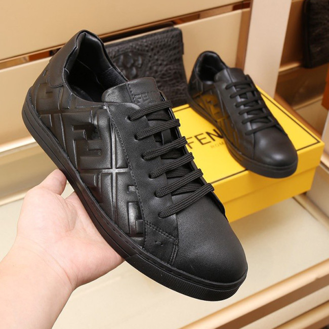 Fendi Mens Shoes Fashion Sneakers Luxury Brand Casual Shoes for Men with Original Box Whatapp