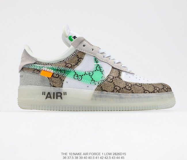 Off-White x Nike Air Force 1 Sneakers Men Womens Shoes 2826D15 Whatapp