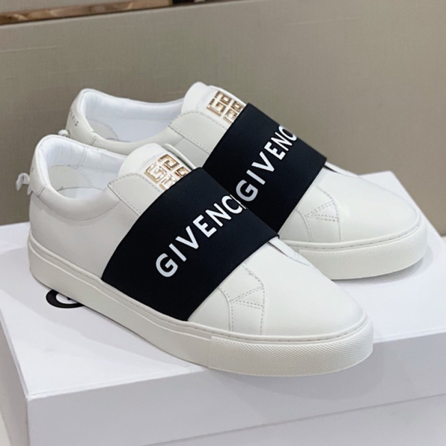 Givenchy Men Shoes Fashion Type Luxury Brand GIVENCHY SNEAKERS IN LEATHER WITH LATEX BAND with Original Box Whatapp