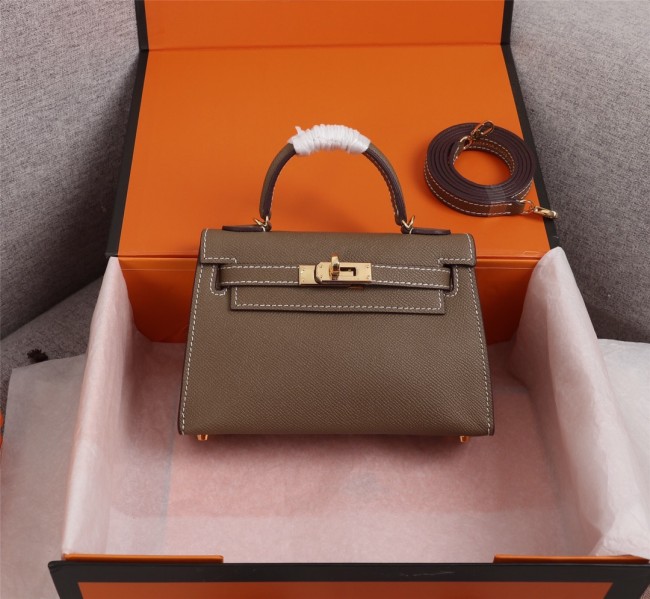 Hermes Womens Bags Handbags Luxury Brand Fashion Hermès Kelly Mini Kelly Second Generation Totes Whatapp