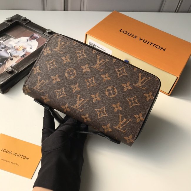 Louis Vuitton Mens Bag Wallets Clutch ZIPPY XL WALLET with Original Box Whatapp