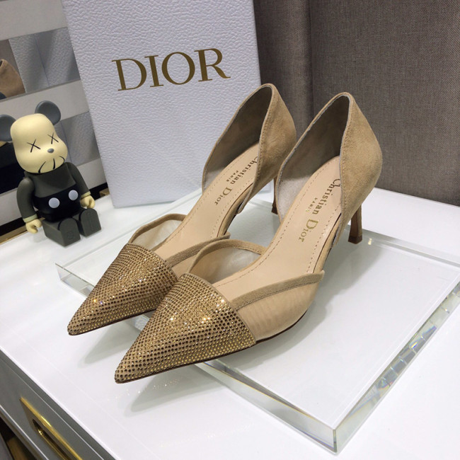 Dior Womens Shoes Breathable Fashion Pump High Heels 7CM Whatapp