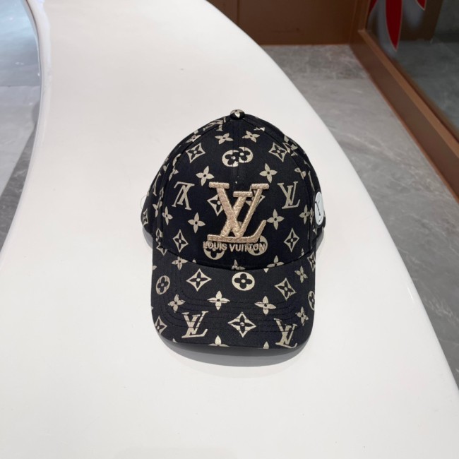 Louis Vuitton Womens Mens Cap Baseball Hat Luxury Brand with Original Box