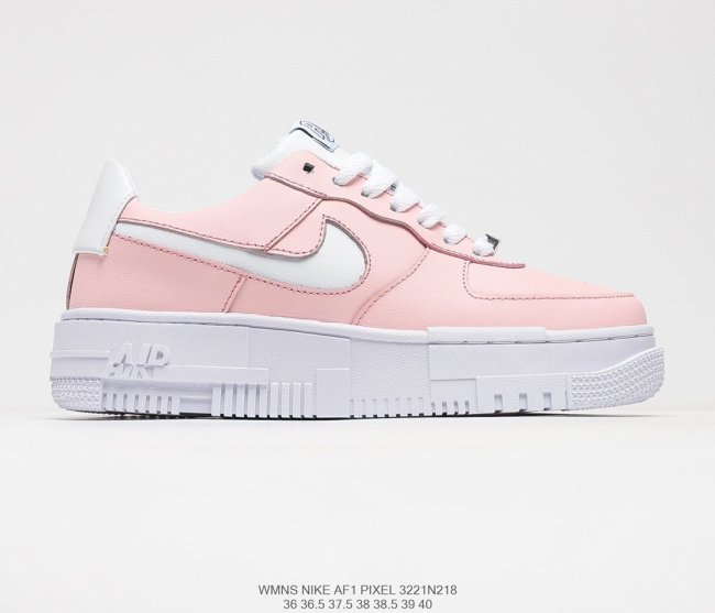 Nike Wmns Air Force 1 Pixel QS Low Particle Beige Sneakers Womens Shoes 3221N218 Whatapp