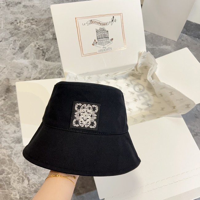 Loewe Men Womens Bucket Hat Luxury Brand Design Loewe Hats with Original Box