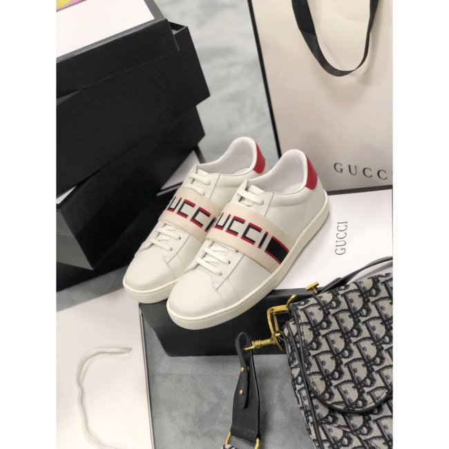 Gucci Mens Shoes Luxury Brand Men's Ace Gucci Stripe Sneaker