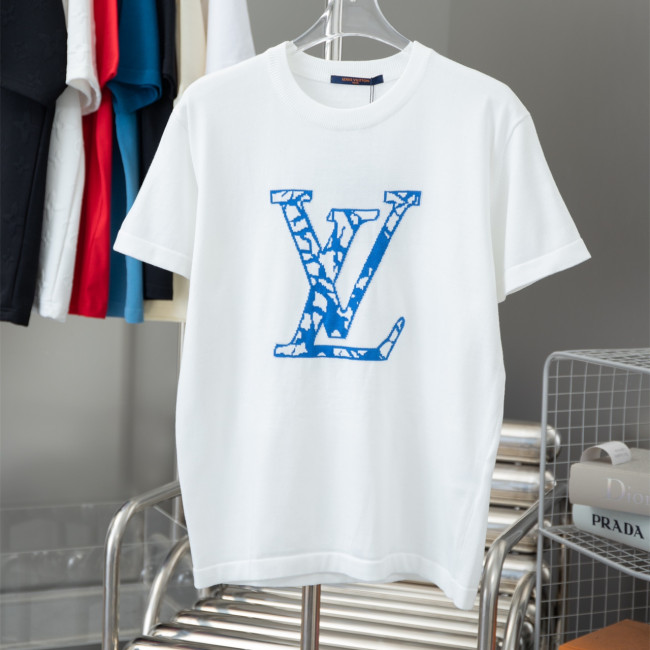 Louis Vuitton Luxury Brand Men Womens Short Sleeve T-Shirt Whatapp