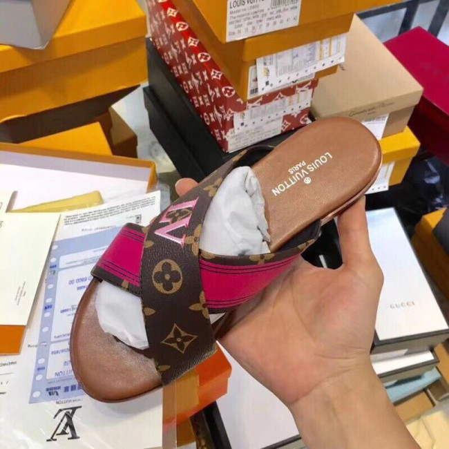 Louis Vuitton Women Shoes Flat Mule Whatapp