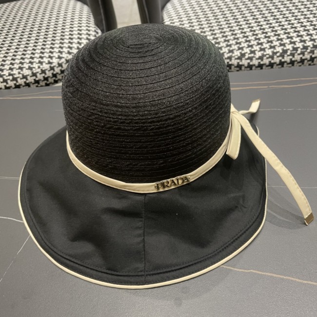 Prada Womens Hats Luxury Brand Design Prada Bucket Hat with Original Box