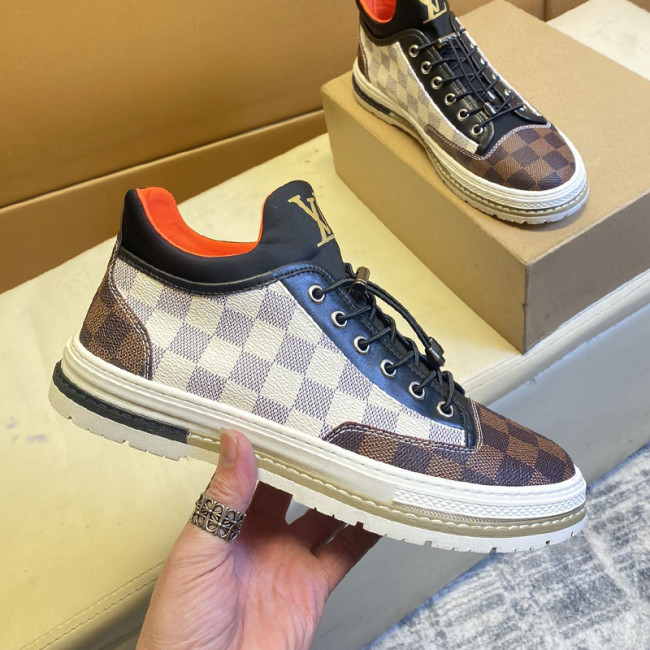 Louis Vuitton Men Shoes Fashion Sneakers Luxury Brand Mens Casual Shoes with Original Box Whatapp