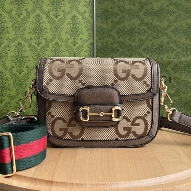 Gucci Womens Bags Shoulder Messenger Bag Luxury Brand Gucci Horsebit 1955 mini bag 658574 18YSG 9068 with Original Box Whatapp