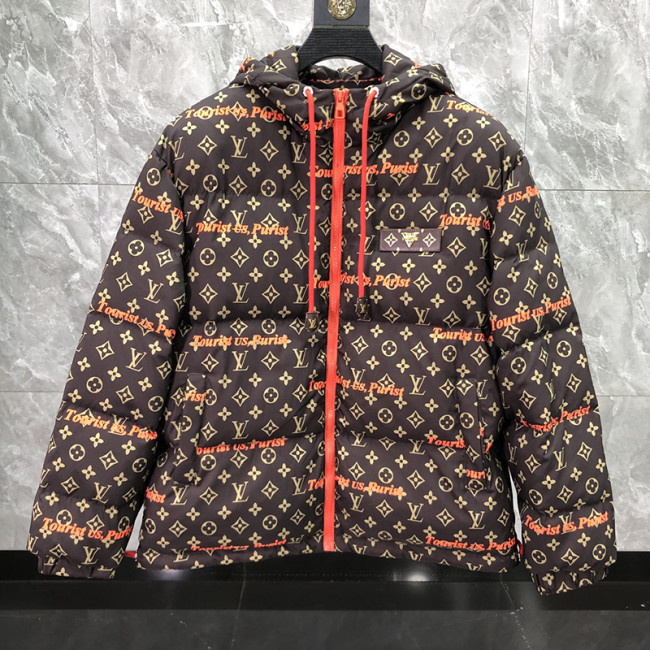 Louis Vuitton Design Mens Womens Winter Windprood Down Jackets Keep Warm 90% White Duck Down Whatapp