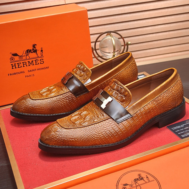 Hermes Mens Casual Shoes Fashion Dress Shoes for Men Luxury Brand with Original Box Whatapp