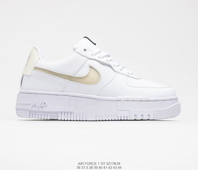 Nike Wmns Air Force 1 Pixel QS Low Particle Beige Sneakers Men Womens Shoes 3217N18 Whatapp