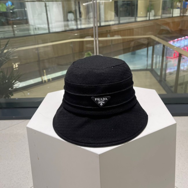 Prada Womens Hats Luxury Brand Design Prada Bucket Hat with Original Box