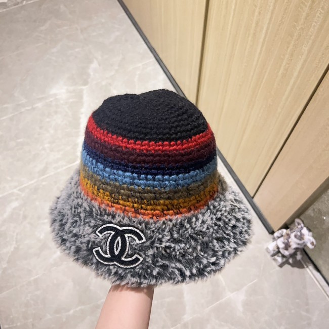 Chanel Womens Hats Luxury Brand Bucket Hat with Original Box