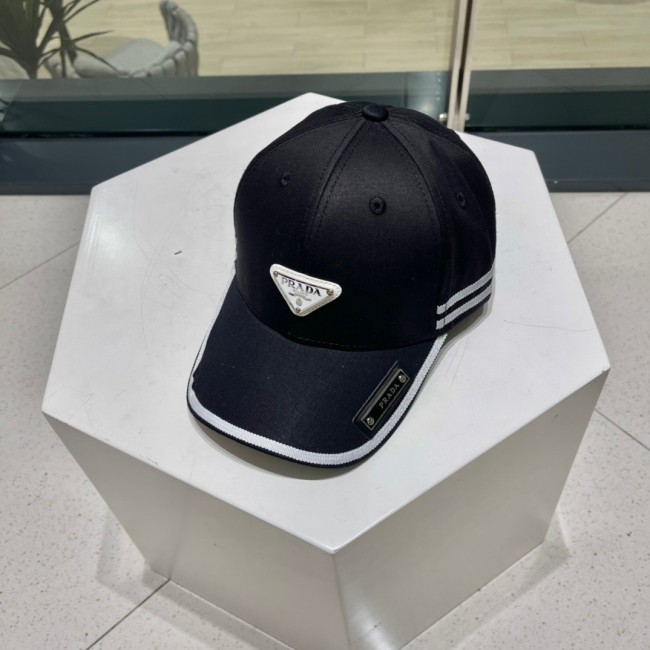 Prada Men Womens Hats Luxury Brand Design Prada Baseball Hat with Original Box