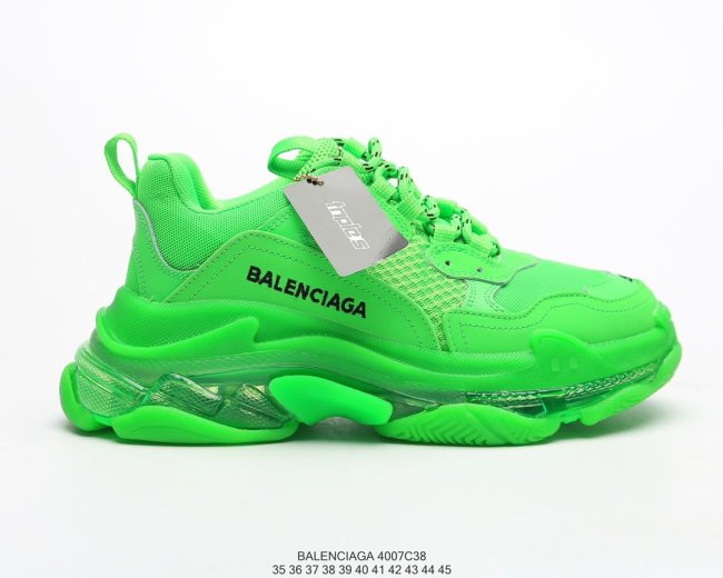 Balenciaga Womens Shoes Sneakers Luxury Brand Triple S Sneaker with Original Box 4007C38 Whatapp